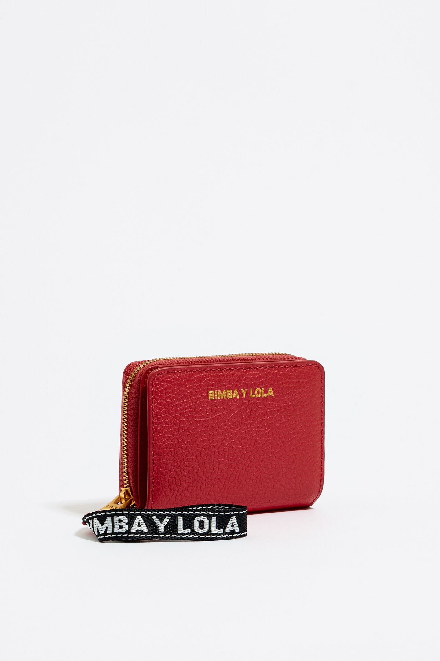 Shop bimba & lola Off-white leather rectangular coin purse