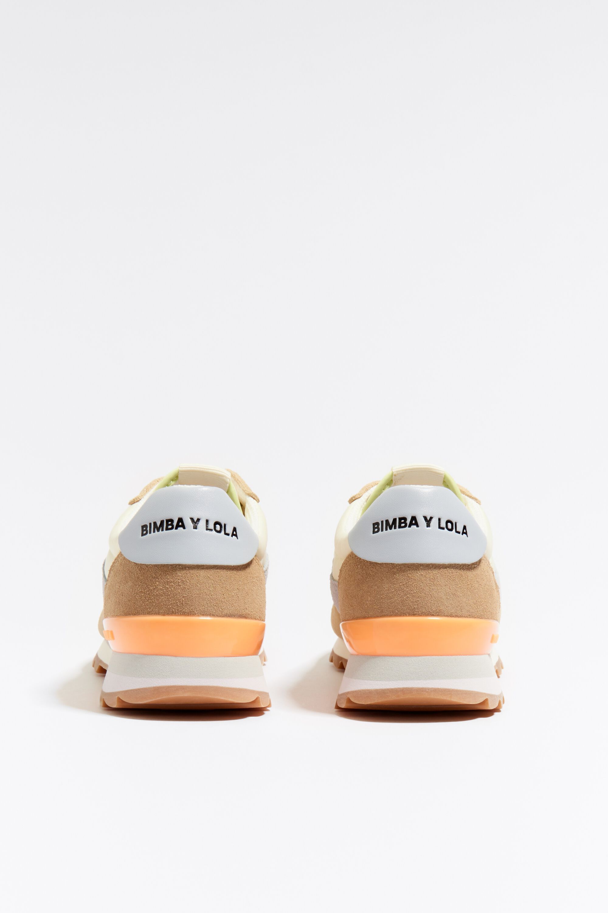 Bimba y Lola colour-block logo-plaque Sneakers - Farfetch