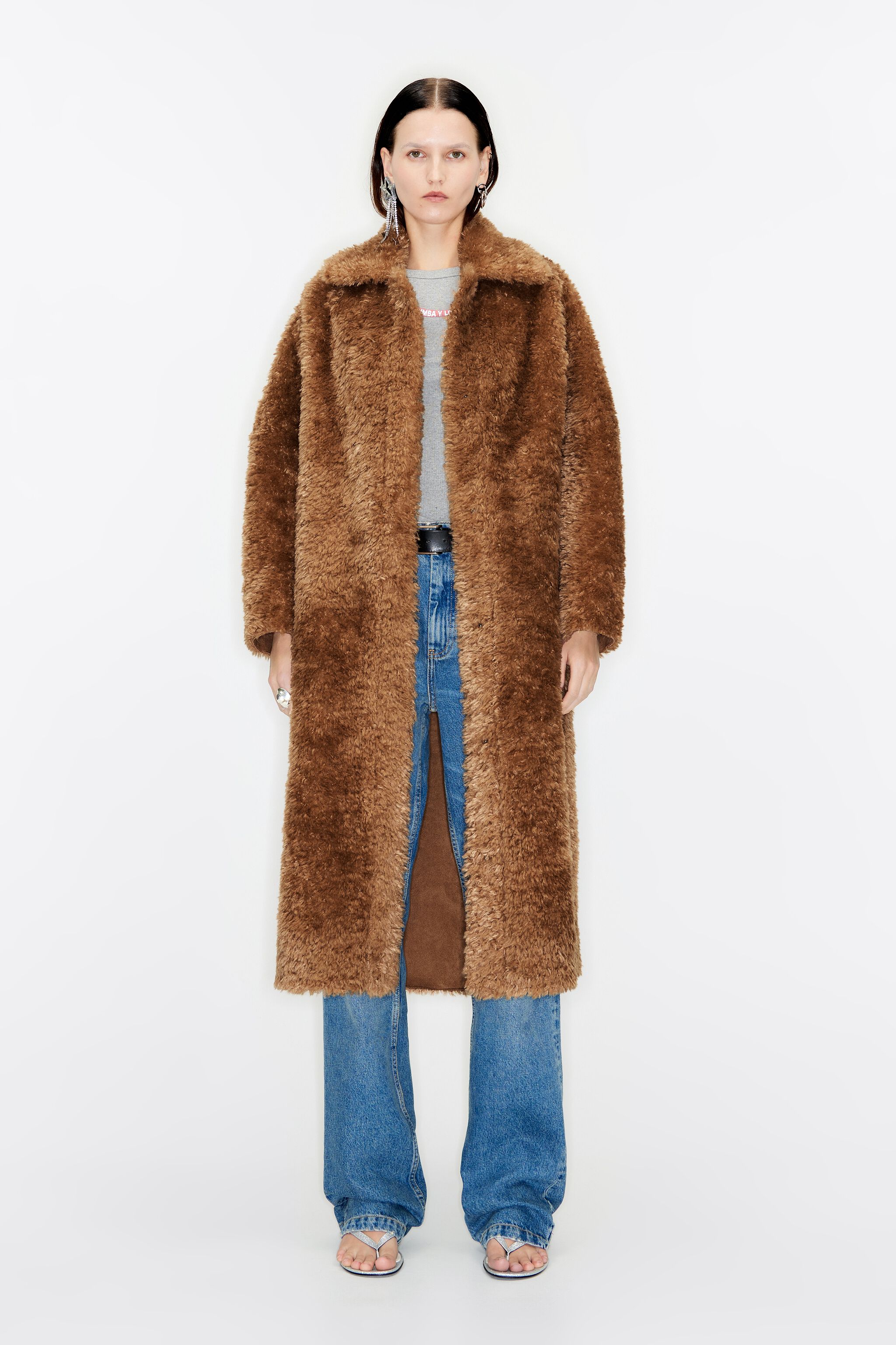 Camel sale skin coat