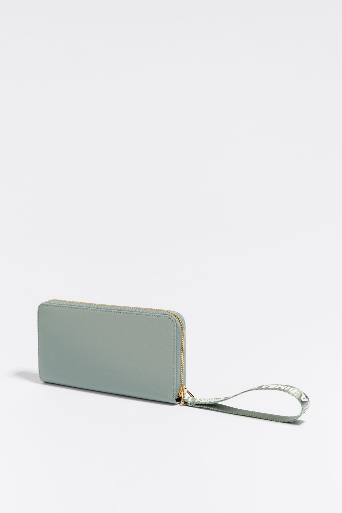 Bimba Y Lola Aquamarine Nylon Double Purse