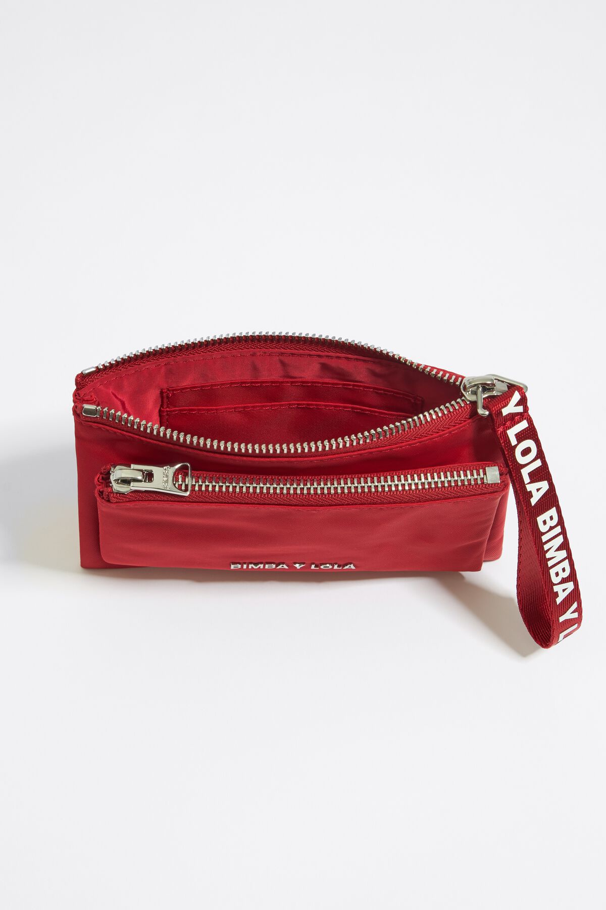 Bimba Y Lola Medium Red Nylon Crossbody Bag – Balilene