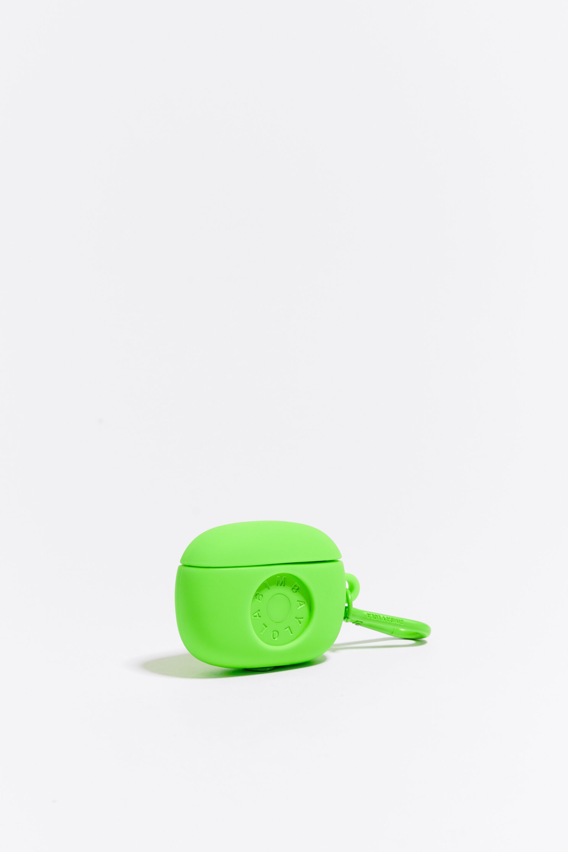 Bimba Y Lola Taupe Logo Silicone AirPods Case