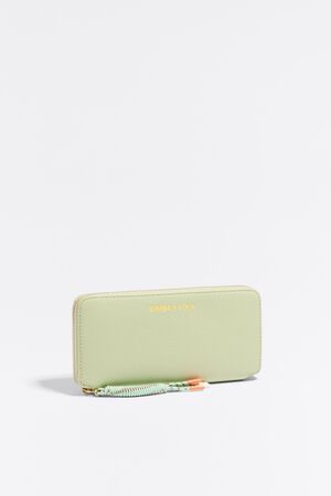 Leather wallet Bimba y Lola Burgundy in Leather - 15328153