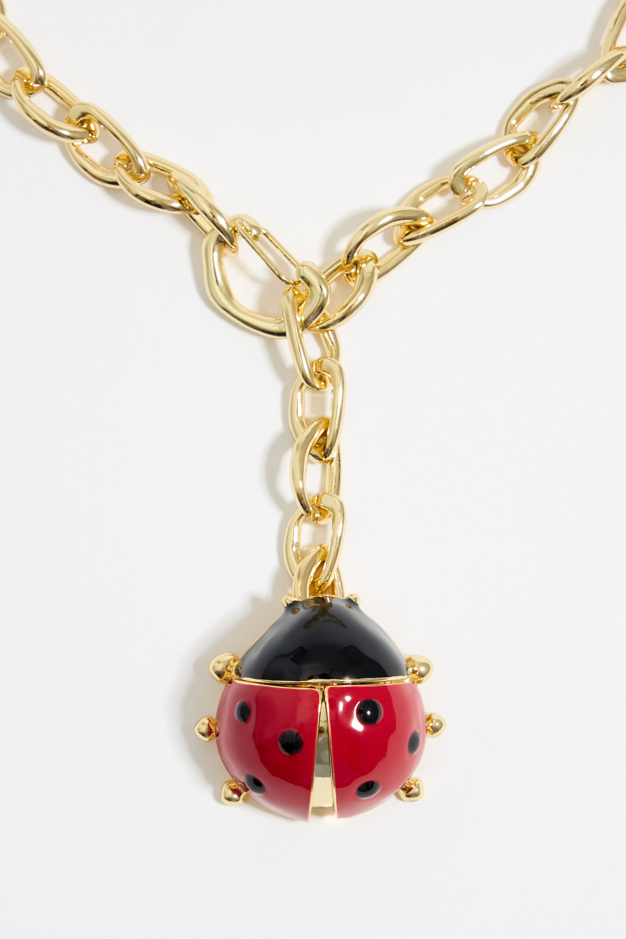 Diamond Ladybug Pendant in Yellow Gold | New York Jewelers Chicago