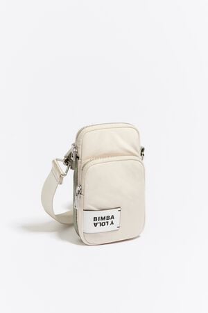 Shop bimba & lola Black padded nylon mini bag (232BBH806.11000) by Kinnie98