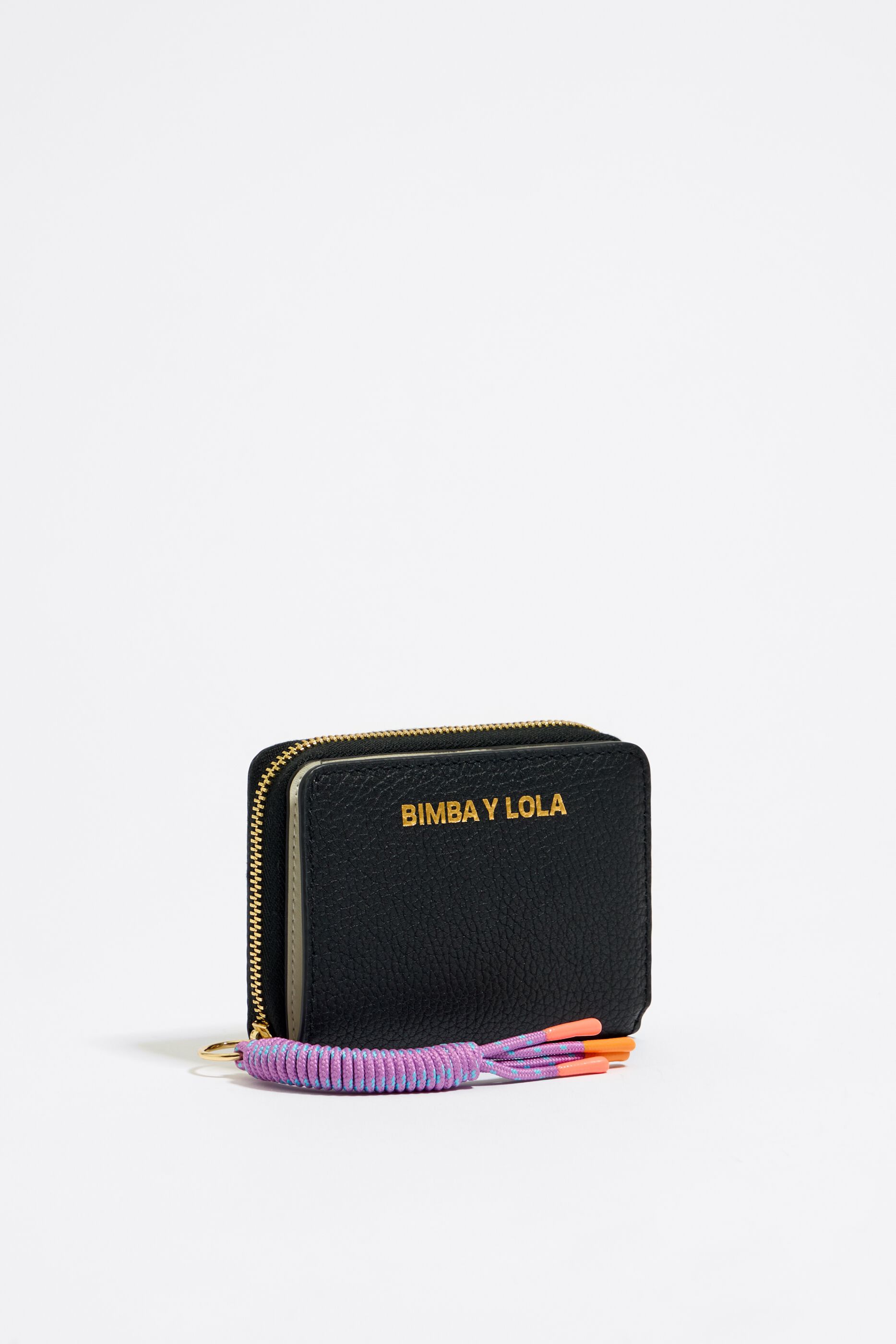Bimba y Lola logo-print Leather Makeup Bag - Farfetch