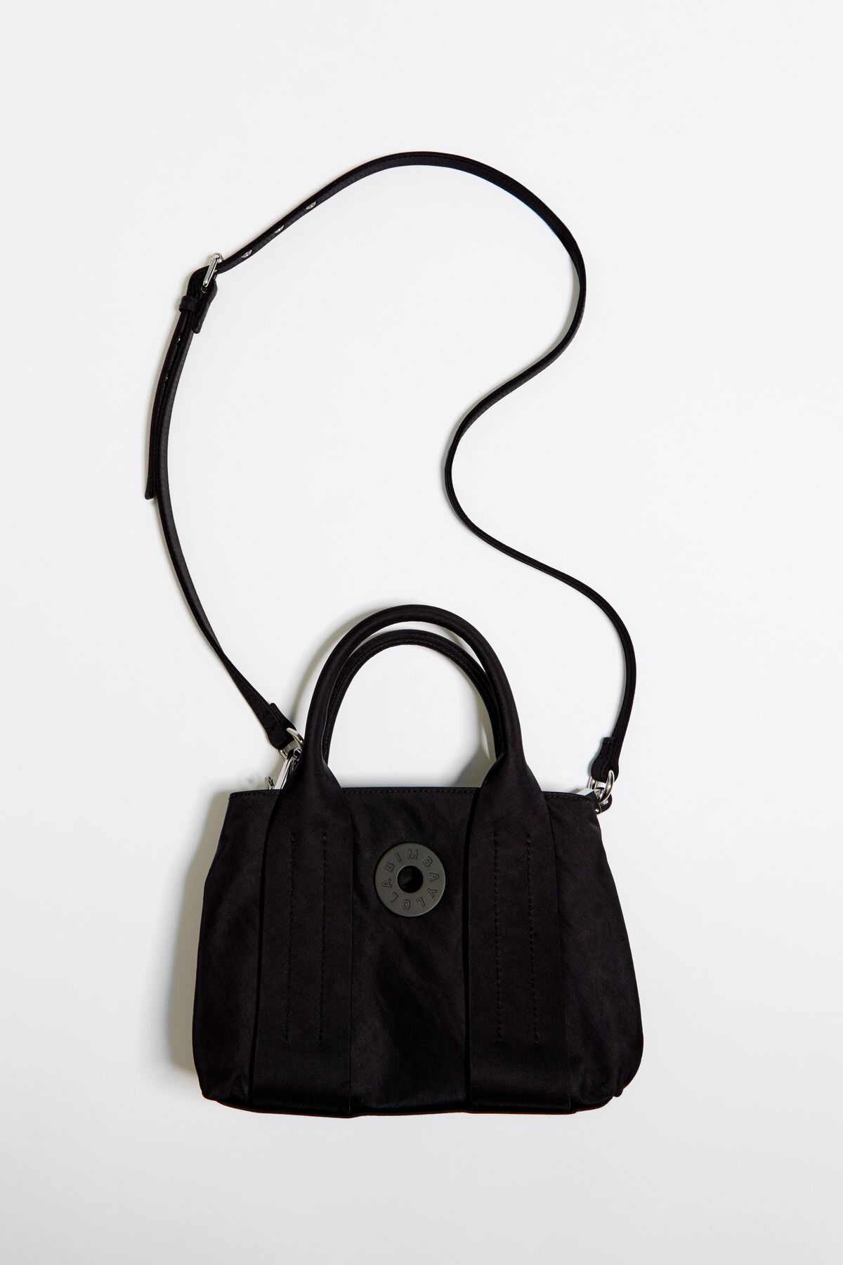 Shop bimba & lola XS black padded nylon crossbody bag (222BBHJ1W.T9000) by  Kinnie98