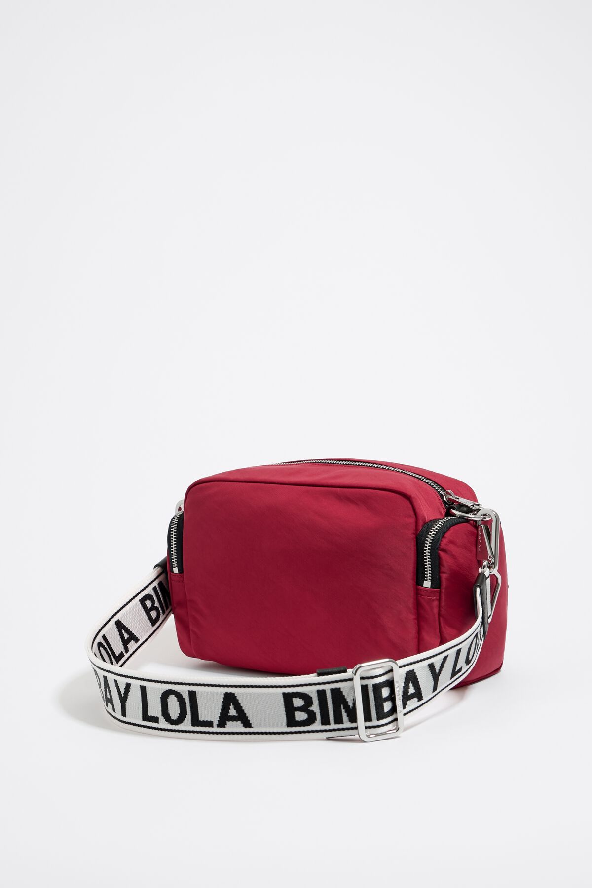 Bimba Y Lola Chimo-logo jacquard-shoulder Strap Crossbody Bag - Red