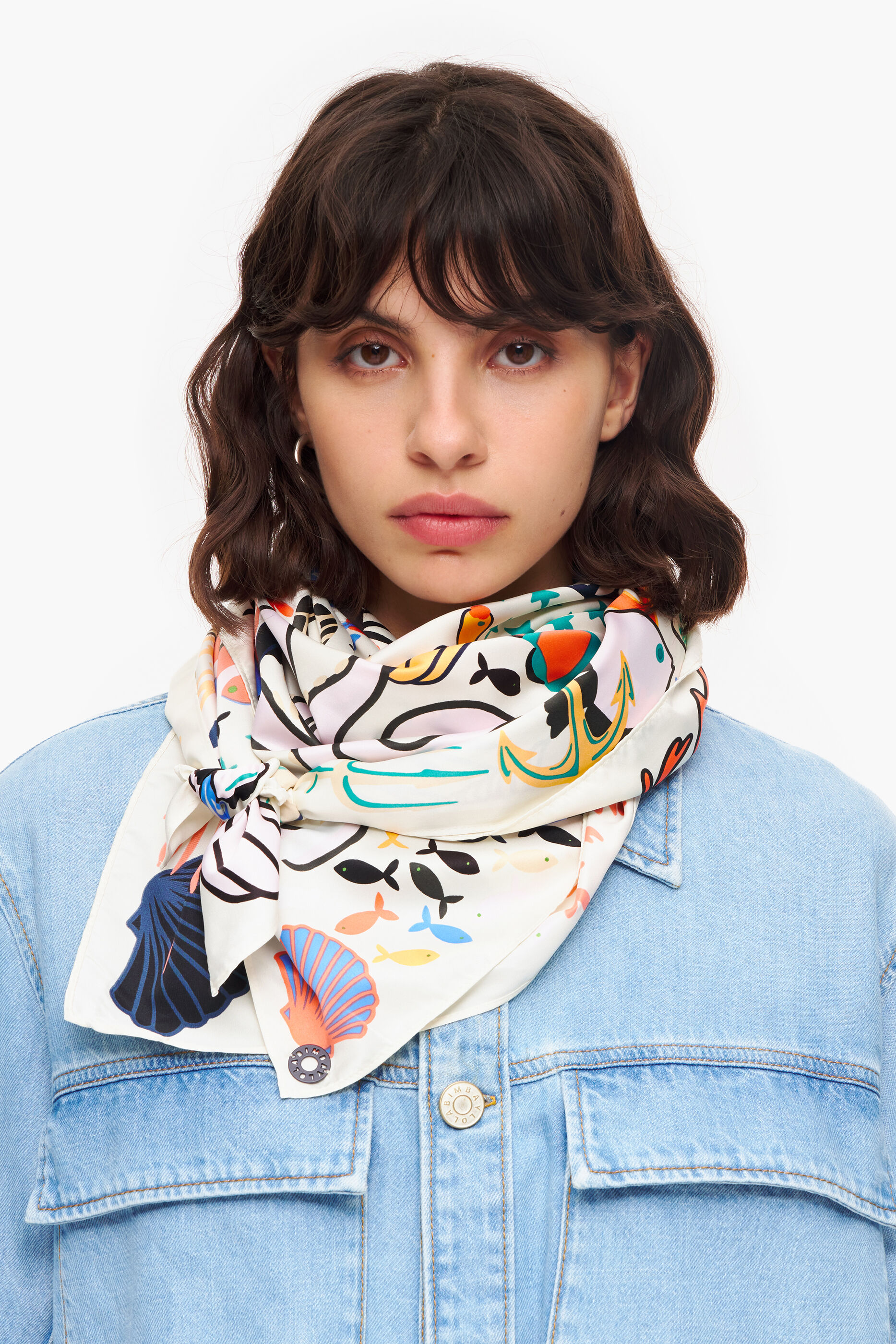 Bimba y lola scarf clearance sale