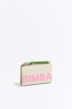 Shop bimba & lola Green leather rectangular coin purse (232BBA176