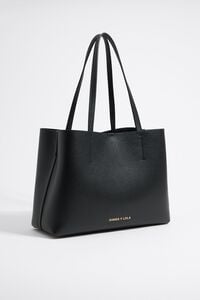 Bossa shopper Chihuahua gran pell negra