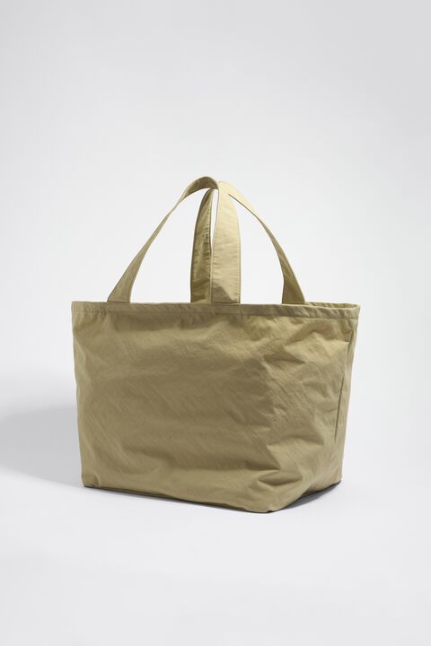 XL beige shopper bag
