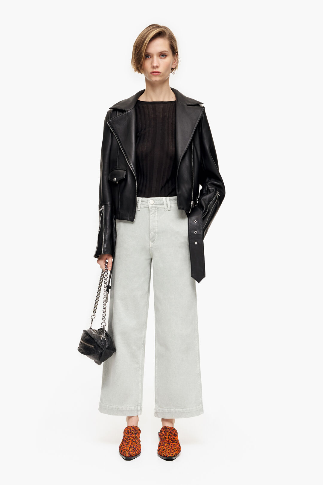 Topshop Faux Leather Culotte Overalls, $105, Nordstrom