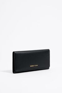 Black continental wallet