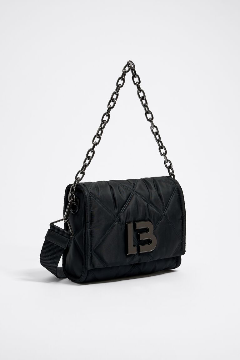 Leather crossbody bag Bimba y Lola Black in Leather - 36907604