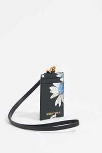 Anthracite Daisy strap card holder