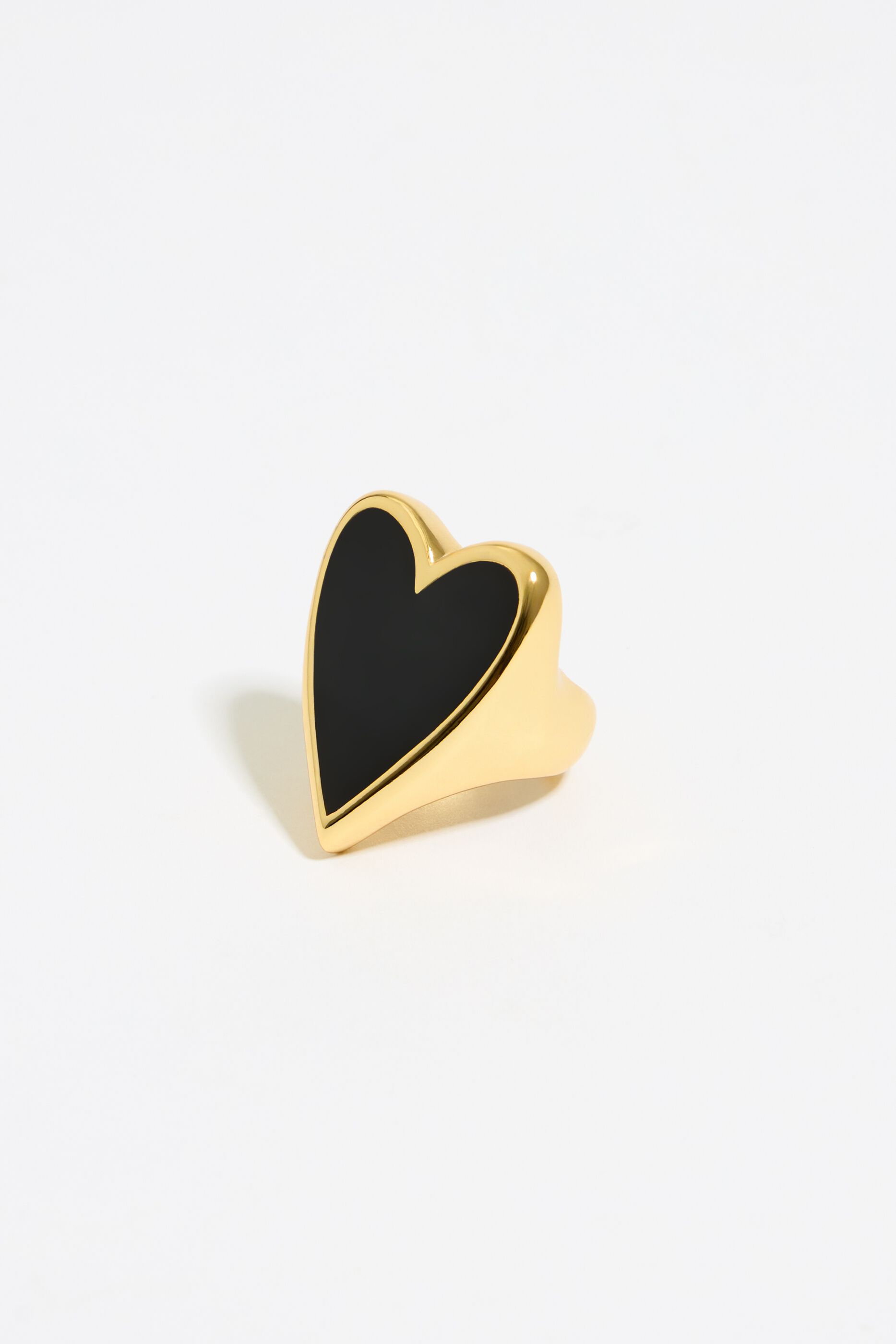 Bague 2025 coeur noir