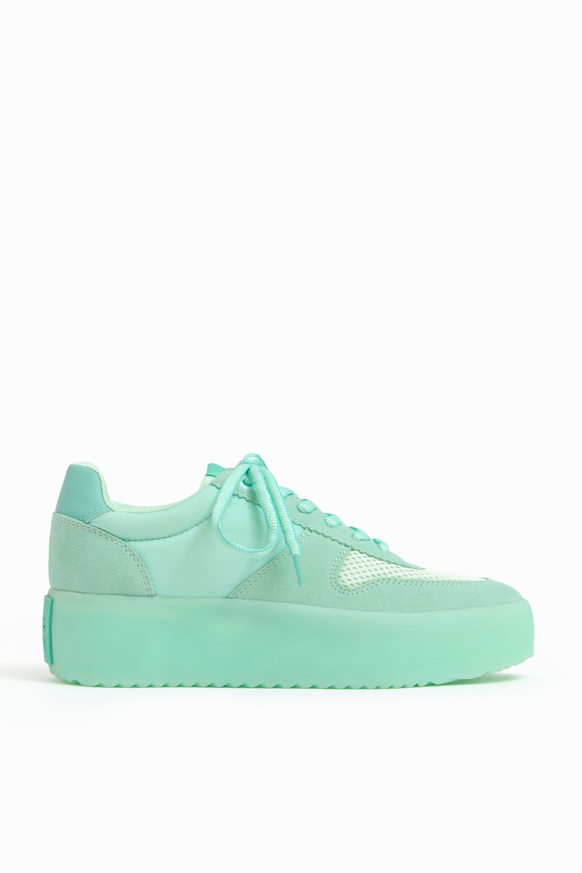 turquoise sneakers