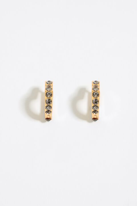 Tuercas de pendientes con anilla a personalizar 7 mm dorado x2 - Perles & Co