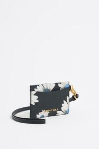 Anthracite Daisy card holder