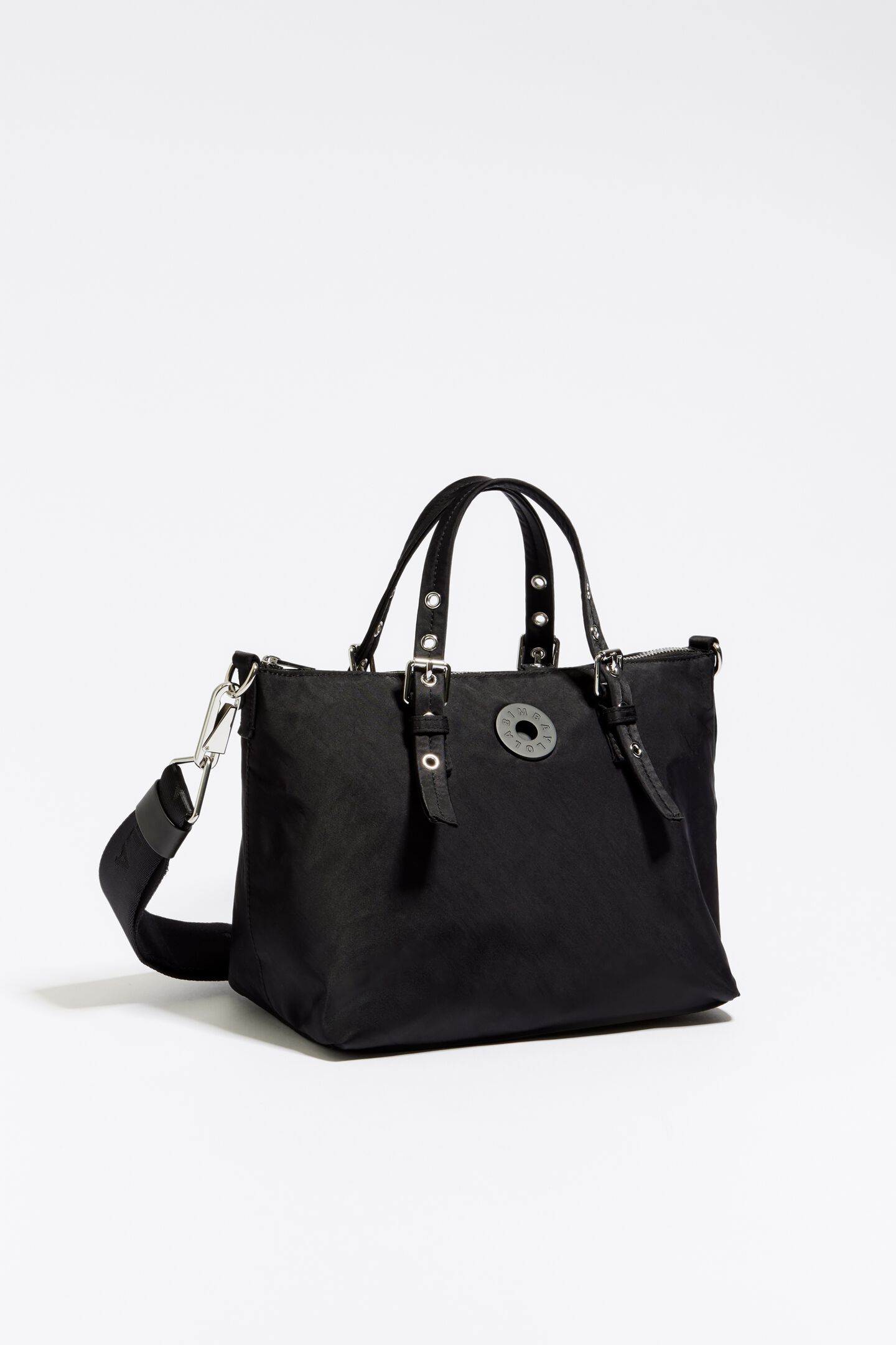 Leather tote Bimba y Lola Black in Leather - 32018899