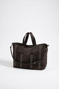 Buy Bimba y Lola Women's Squared leather shopper bag 181BBAL2Q