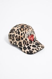 Gorra algodón animal print