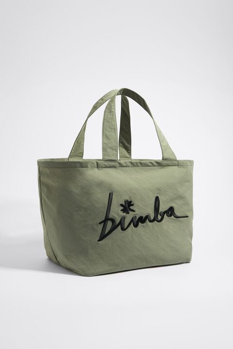 Bimba Y Lola L Lilac Leather Shopper Bag