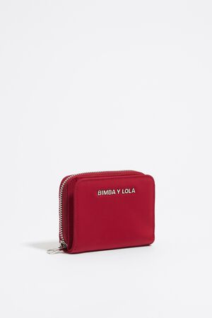 Shop bimba & lola Black nylon curved coin purse (231BBH135.T4000