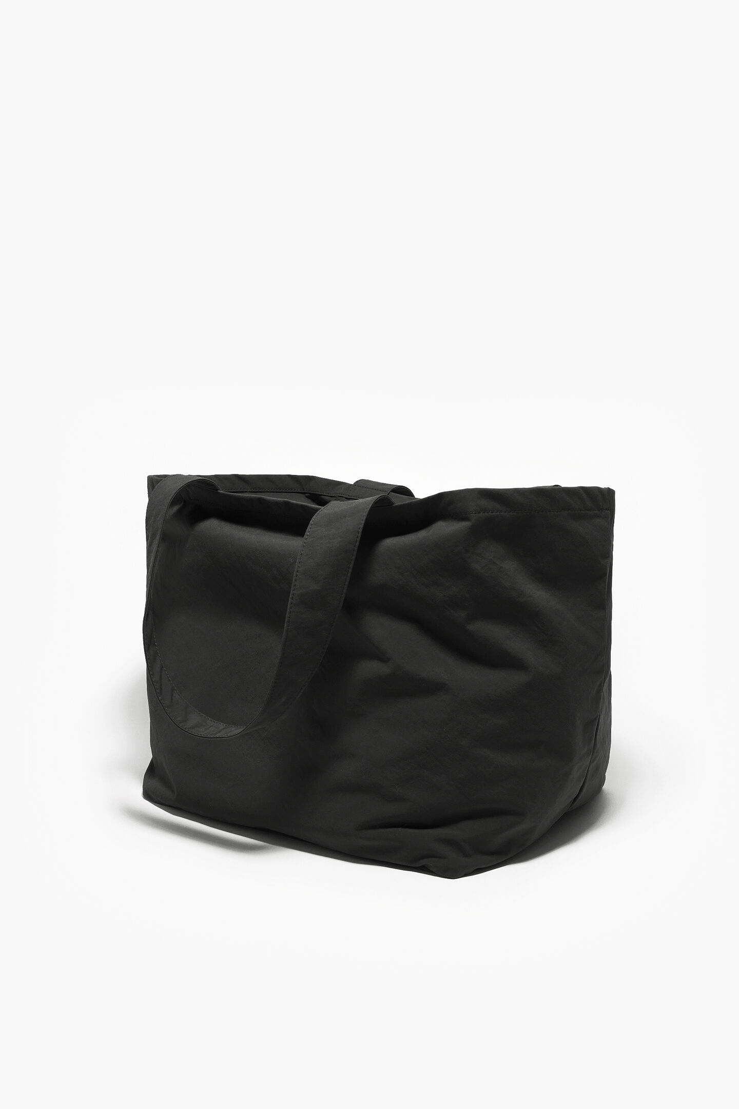 Bimba Y Lola XL Black Nylon Shopper Bag
