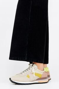 Buy Bimba Y Lola Panelled Retro Low-top Sneakers - White At 29