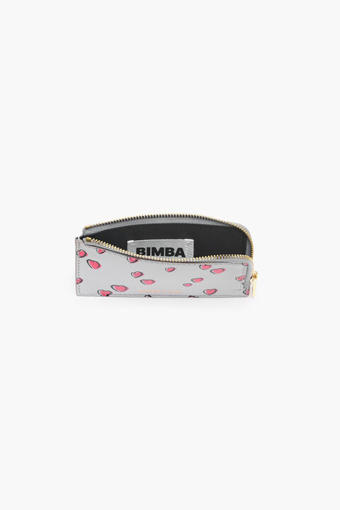 Shop bimba & lola Off-white leather rectangular coin purse