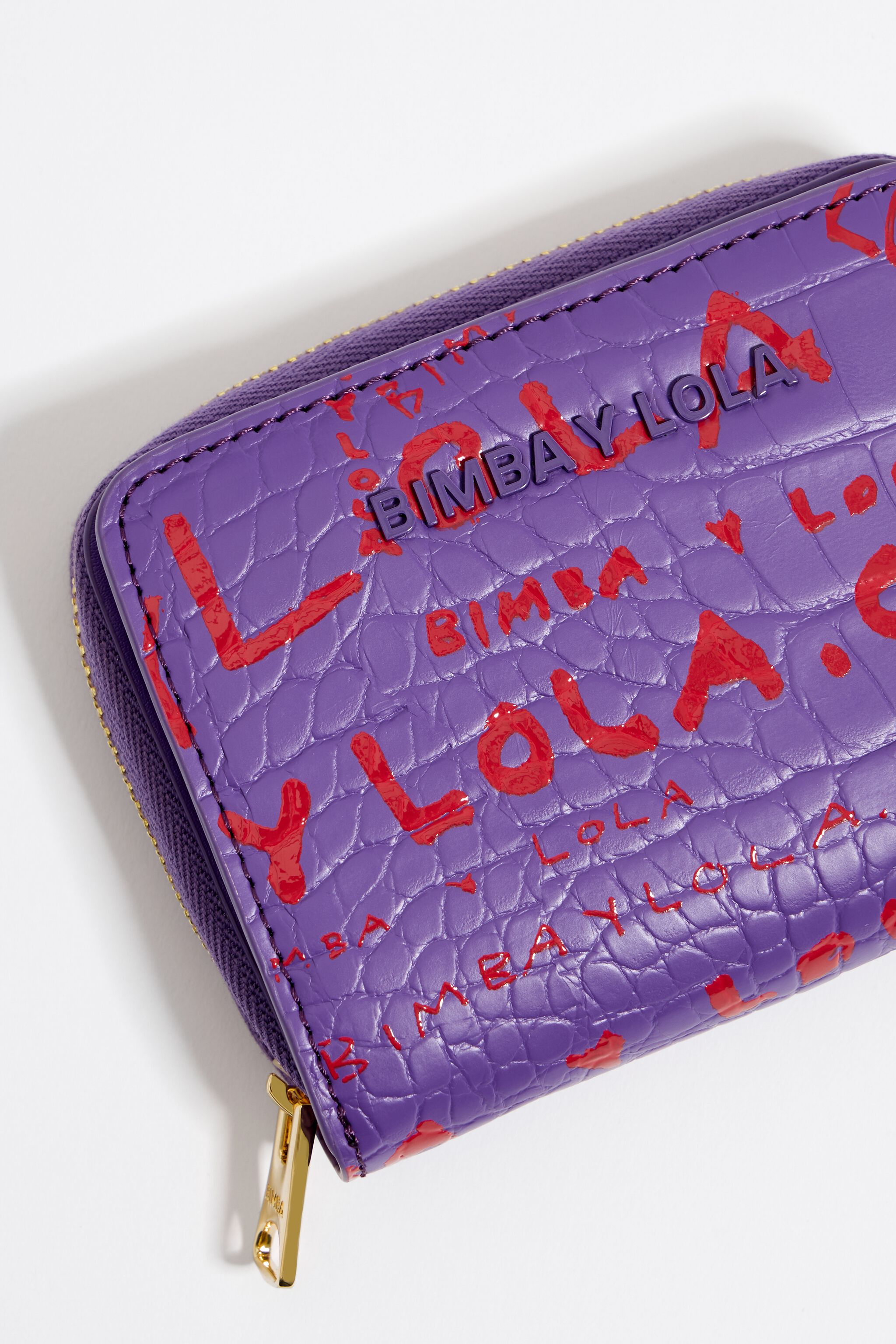 Sandy Purple Pleated Vegan Leather Wallet | La petite garçonne
