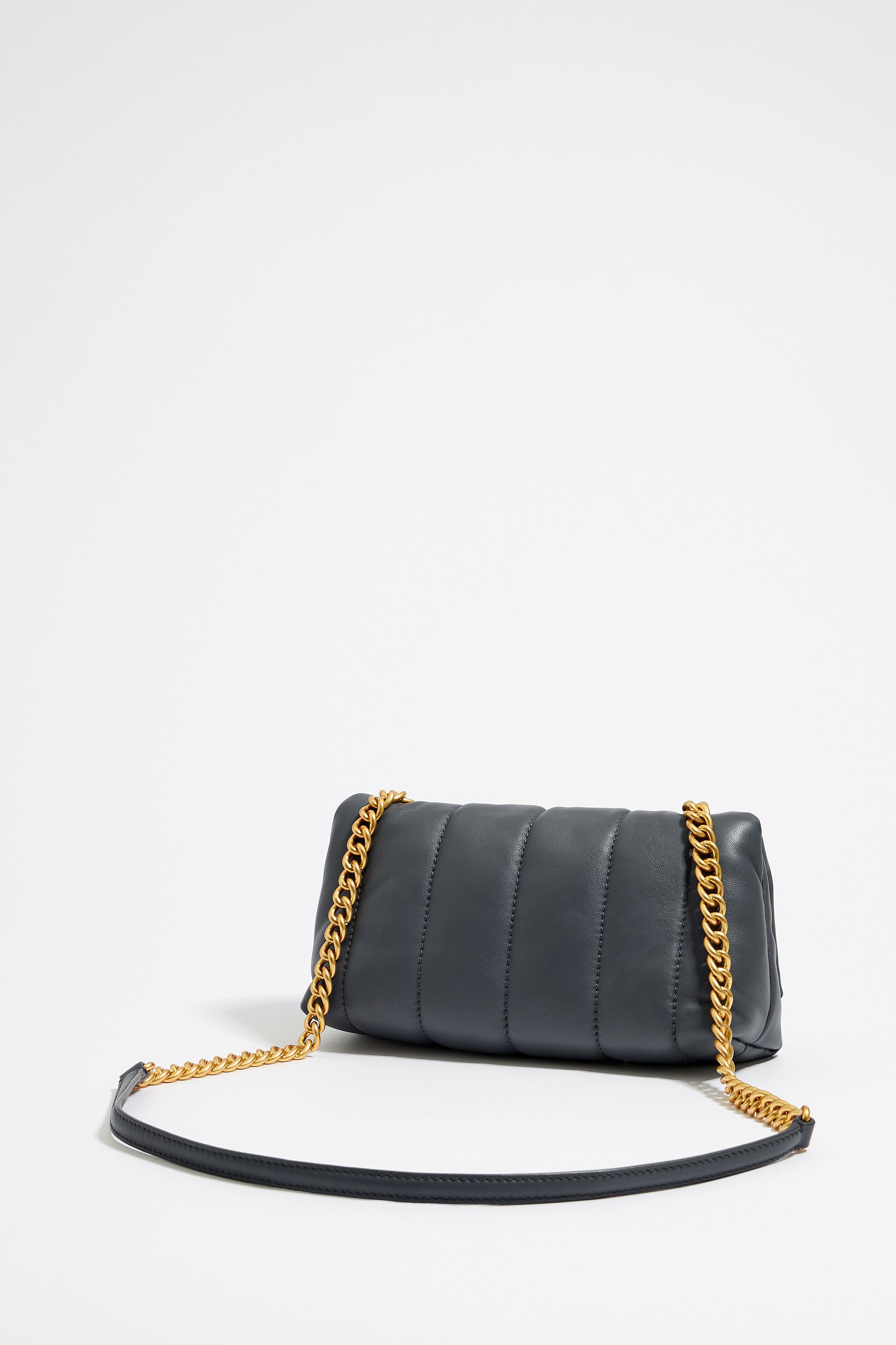 Rockstud Spike Nappa Leather Crossbody Clutch Bag for Woman in Poudre |  Valentino US