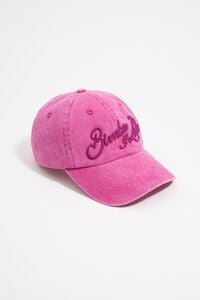 Gorra algodón rosa