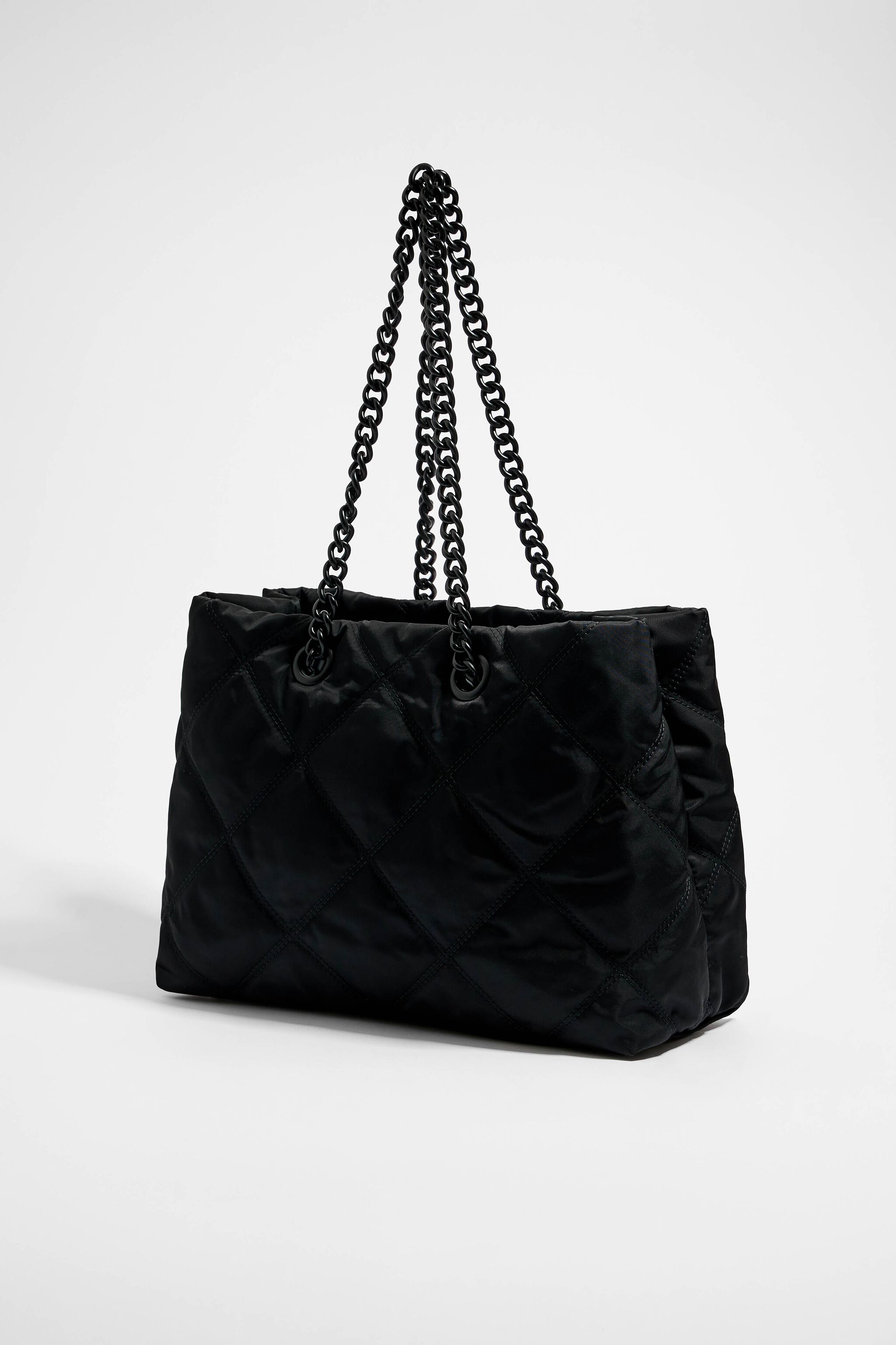 Large black shopper bag