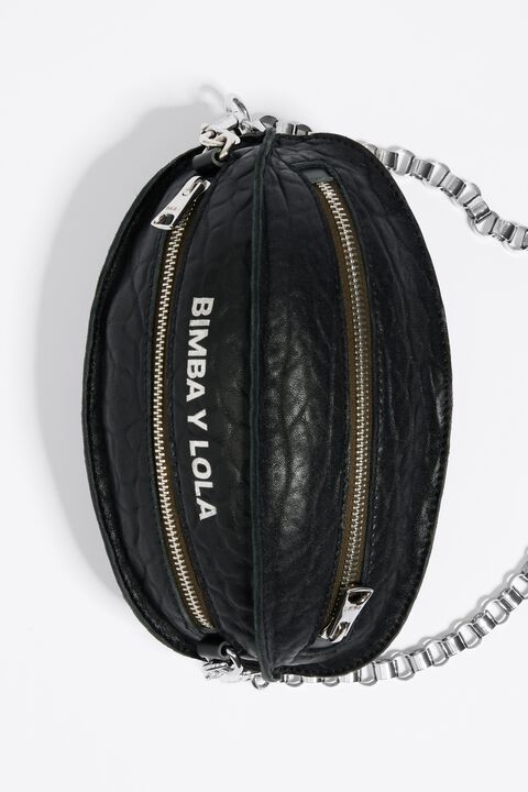 Bimba Y Lola Pelota Leather Crossbody Bag