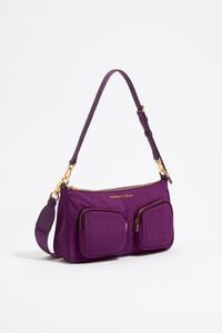 Crossbodytas klein nylon pruim