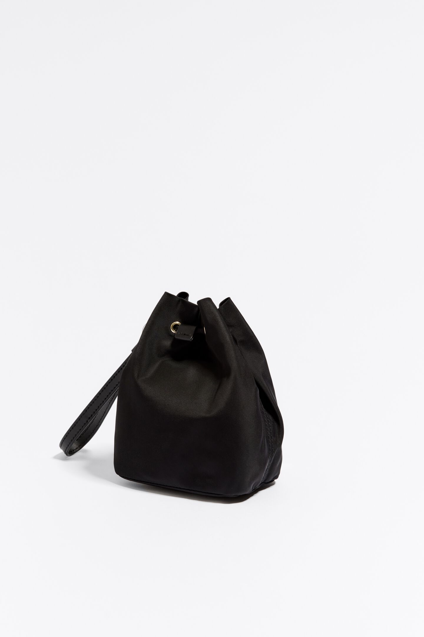 ASOS DESIGN suede bucket bag