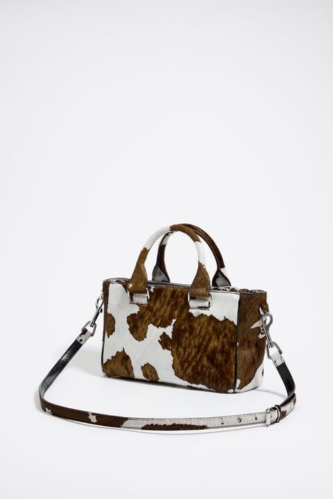 Nylon Exterior Animal Print Tote Bags & Handbags for Women for