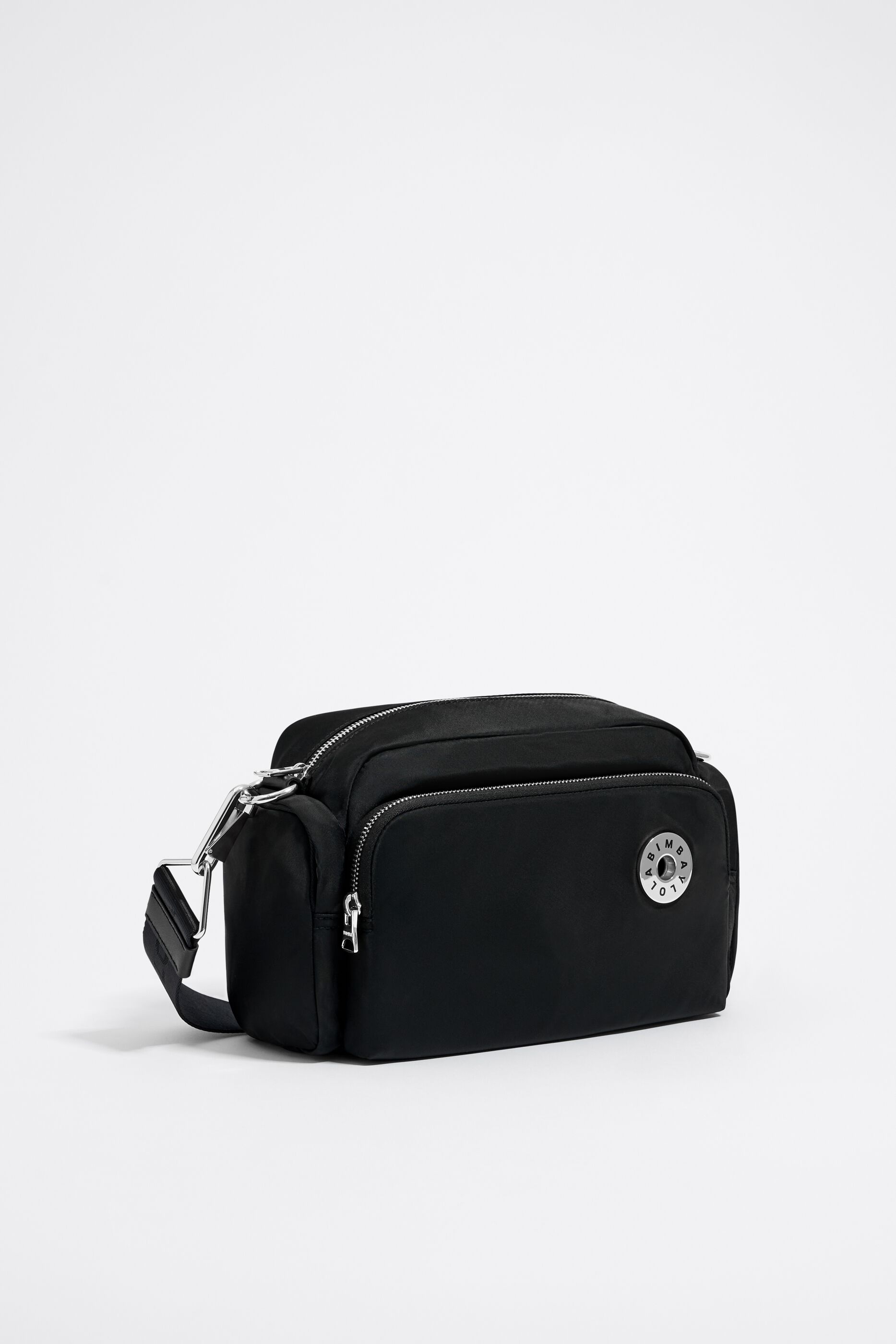 Plain black sale crossbody bag