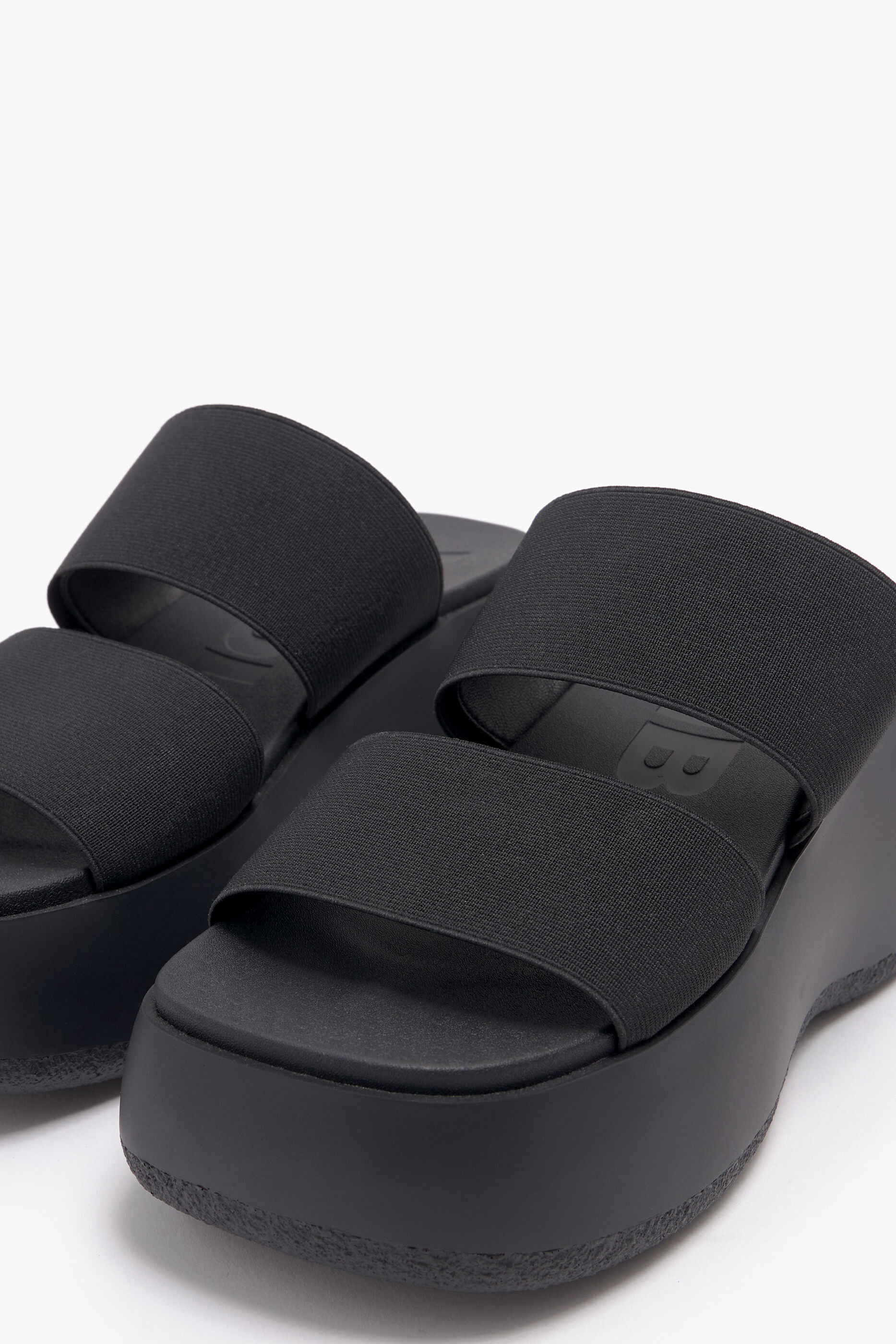 Amazon.com | LARIUFH Platform Chunky Sandals for Women - Women's Black  Slide Sandals Open Toe Wedge Sandal for Summer Casual Wear for Lady Girls -  CN35-US5 | Platforms & Wedges