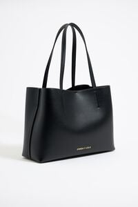 Bossa shopper Chihuahua gran pell negra