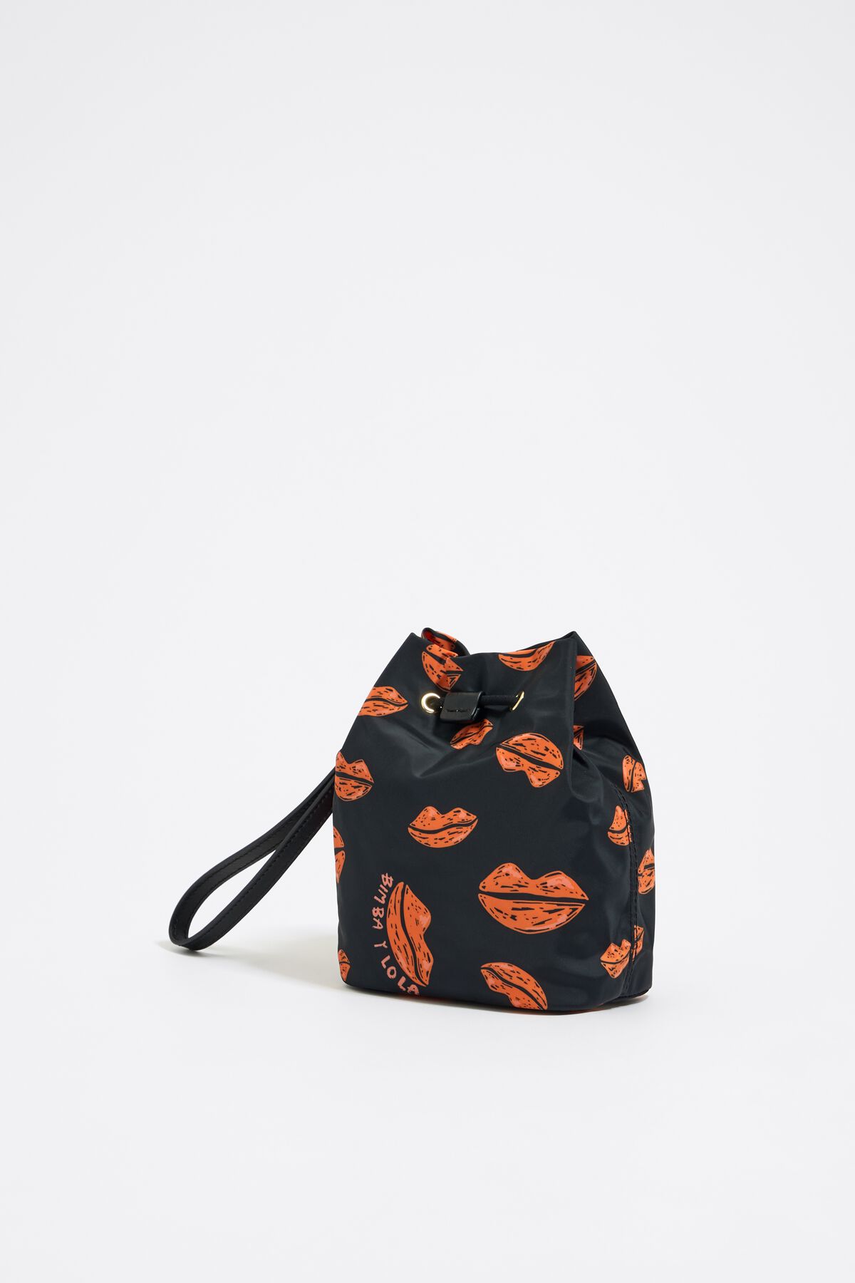 Bimba y Lola + S Orange Bucket Bag